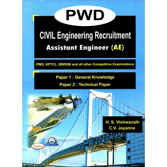 Pwd Civil Engineering Recruitment Assistant Engineer Paper 1 General Knowledge Paper 2 Technical Paperback